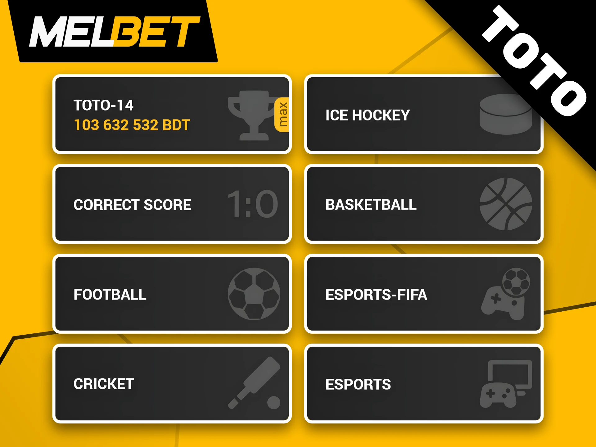 Try Melbet&rsquo;s TOTO betting for a chance to win impressive rewards.