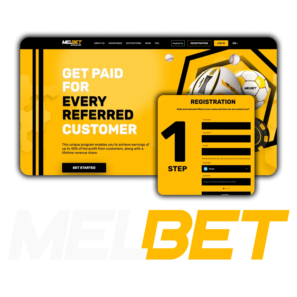 Start earning money with Melbet affiliate program in Bangladesh.