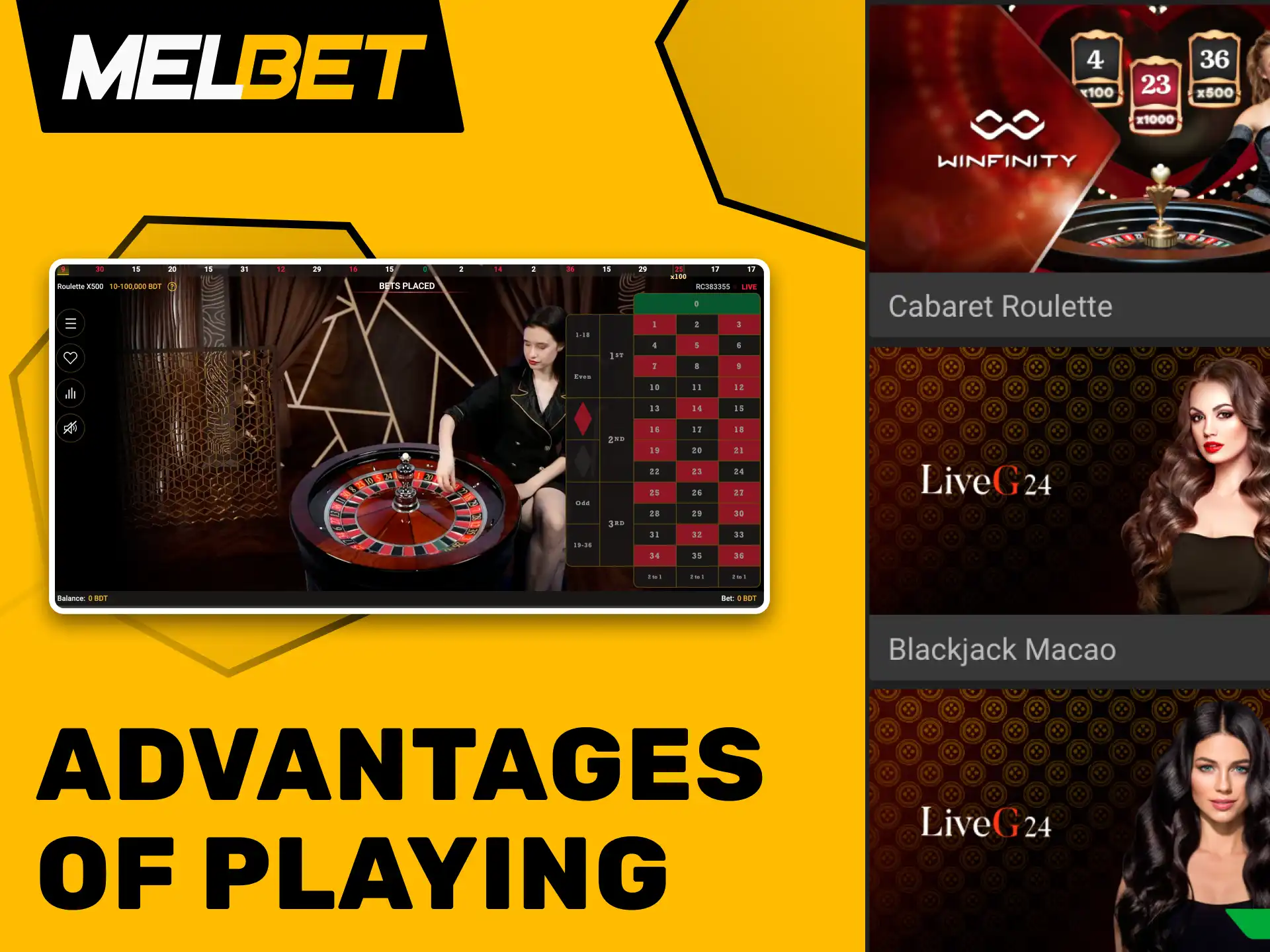 Melbet live games offer real casino feel, chat with dealers, and smooth play on any device.