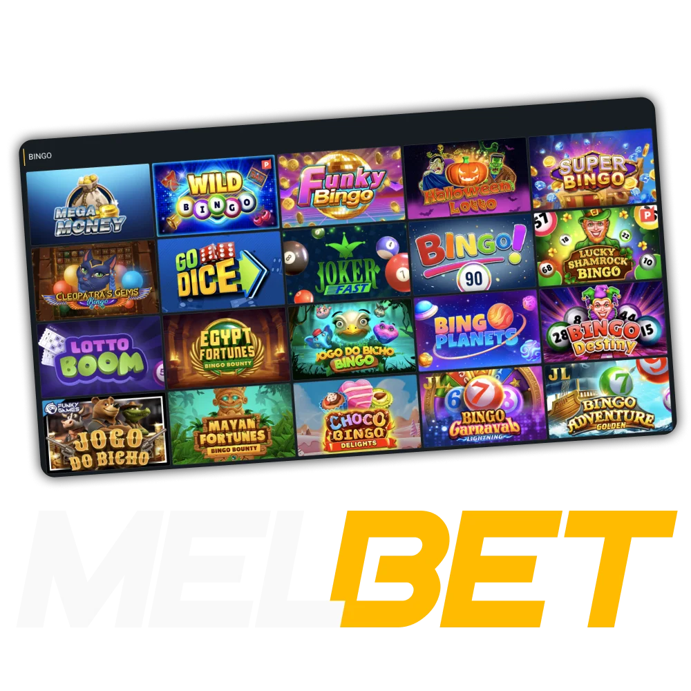 Play and win Bingo on the official Melbet casino website.