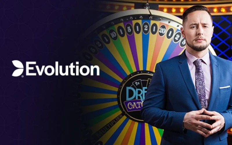 Time will fly by while you play Dream Catcher in the TV Games section of the official Melbet Casino website.